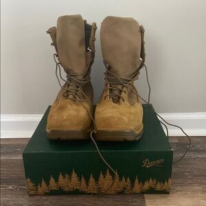 Danner Tan Lace-Up Boots